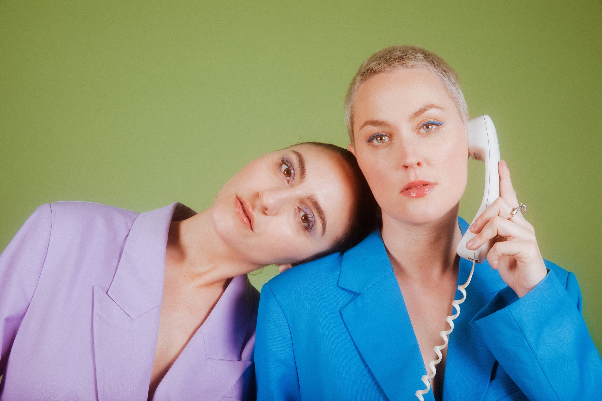 Woman Workplace Female Professionals with a Telephone